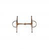 Solid Copper Full Cheeck Snaffle Bit