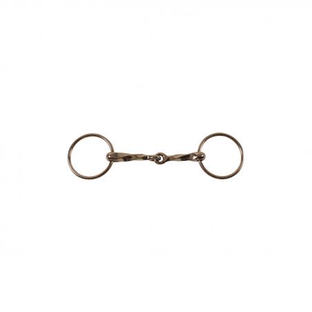 Slow Twist Loose Ring Snaffle