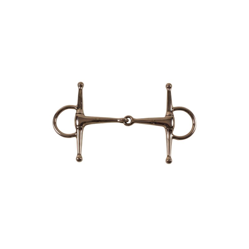 Solid Short Cheecks Snaffle Bit