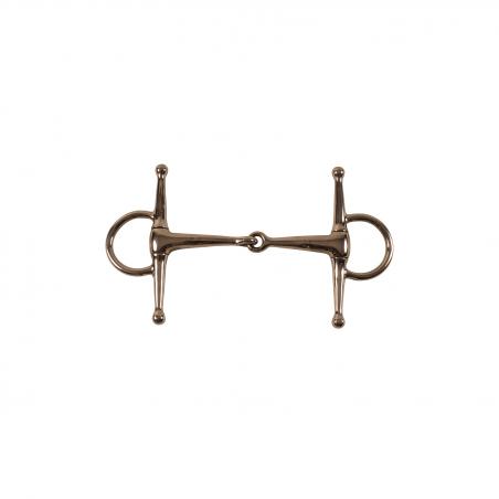 Solid Short Cheecks Snaffle Bit