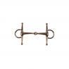 Solid Short Cheecks Snaffle Bit