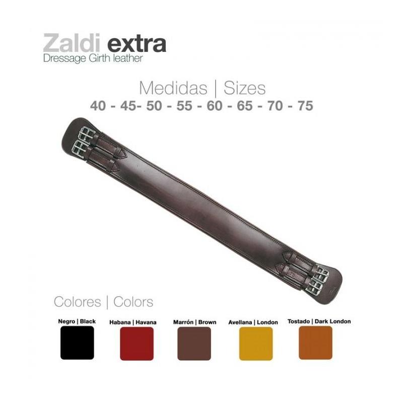  Cincha Doma Zaldi Extra Cuero