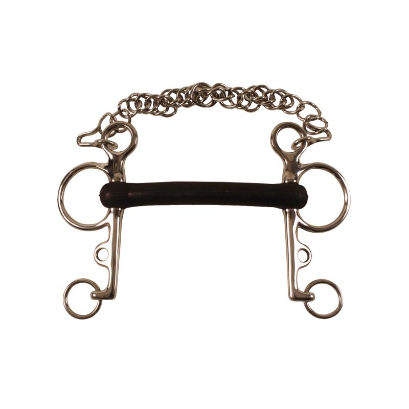 Soft Rubber Pelham Bit