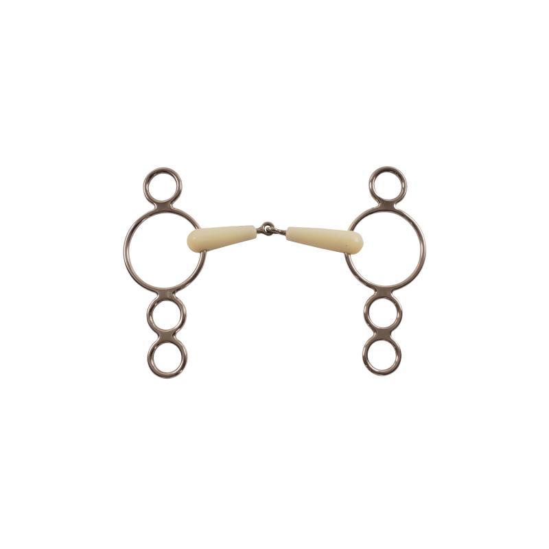 Hm Gag Bit 4-Ring Cheeks