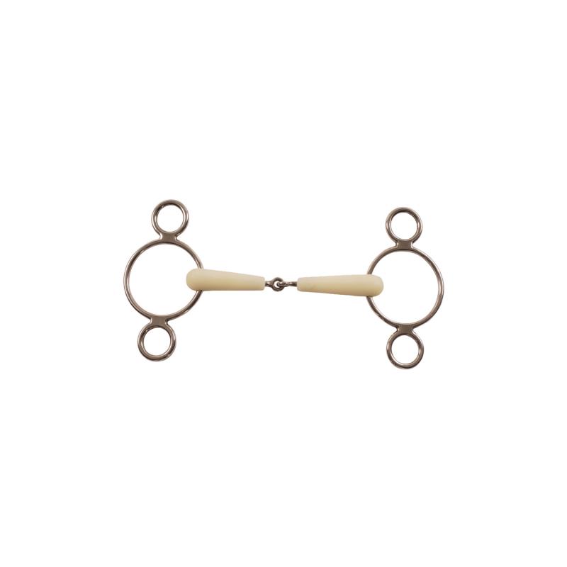 Hm Gag Bit 3-Ring Cheeks