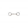 Metalab Flat Ring Snaffle Bit