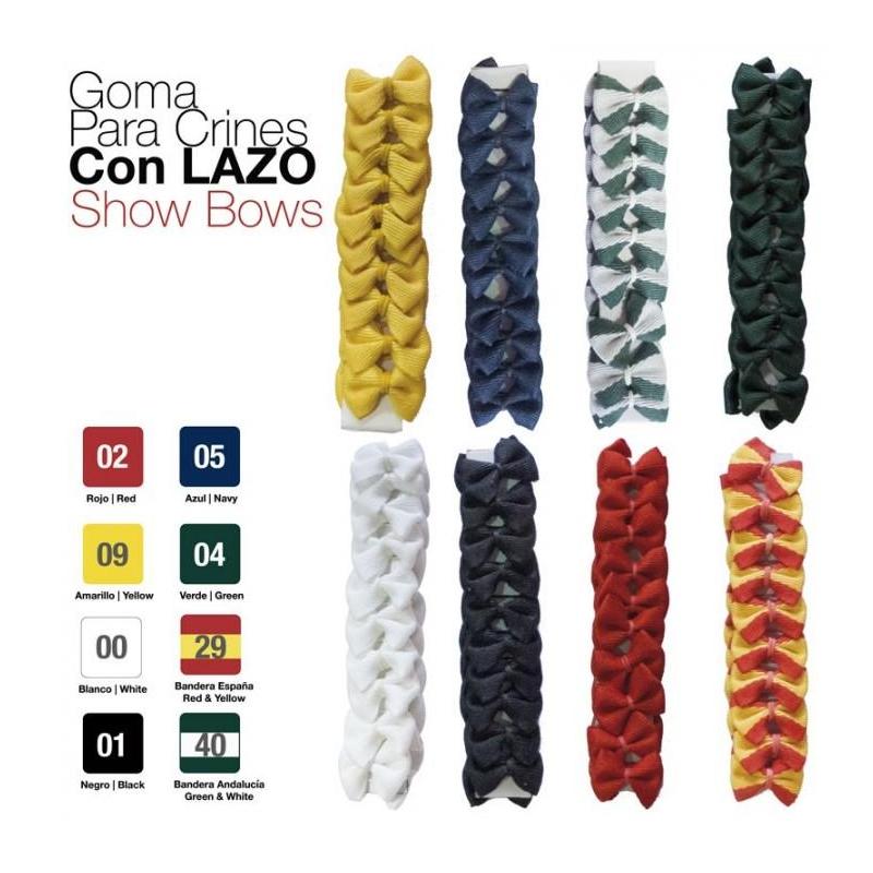  Goma Para Crines Con Lazo