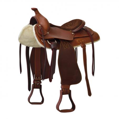 Prime Lakota Saddle With Suede Seat