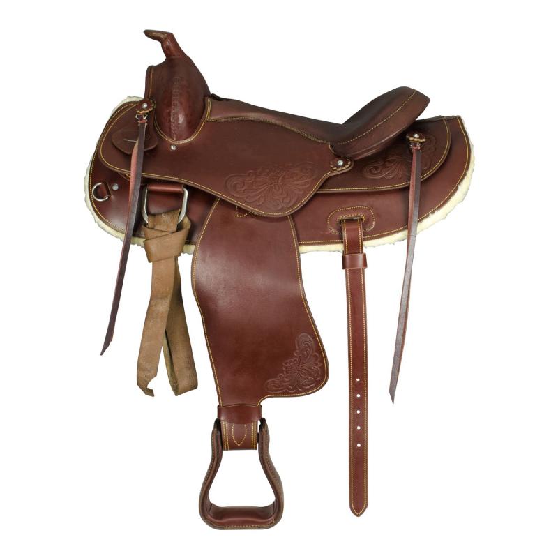 Prime Round Skirt Lakota Saddle