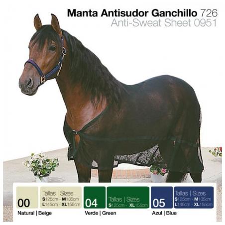  Manta Antisudor Ganchillo 726