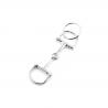 Np D-Ring Snaffle Bit Keychain