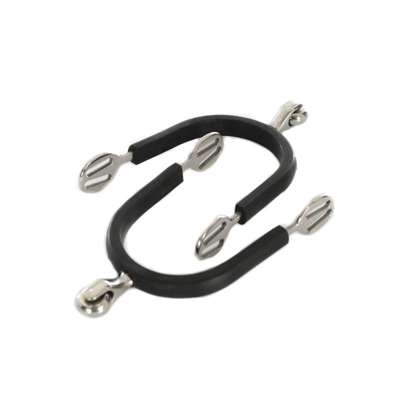 Metalab Spurs W/revolving Ball 30 Mm
