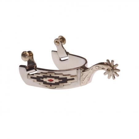 Silver Navayo Spurs
