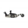 Black Spurs W/metal Plate Reining