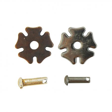 Coppia Rotelle Speroni C/rivetti 303
