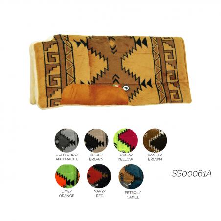 Polo Fleece Built Up Padded Wesetrn Saddle Pad
