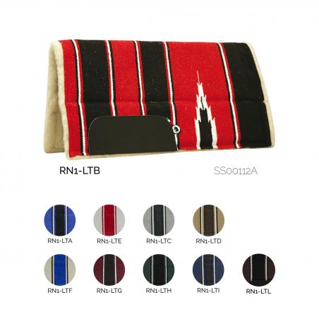 Pony Saddle Pad W/synt Fleece Bottom