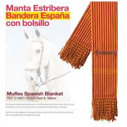  Manta Estribera Con Bolsillo Castecus