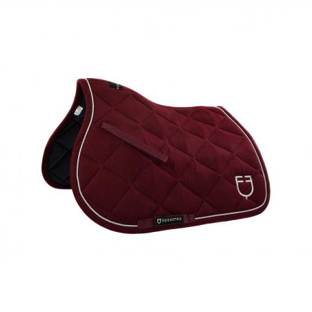 Equestro Shaped Cotton Saddle Pad With Logo