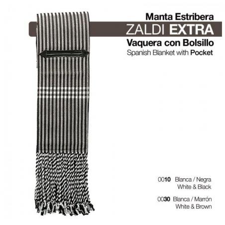  Manta Estribera Zaldi Extra Bolsillo