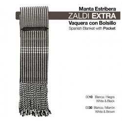  Manta Estribera Zaldi Extra Bolsillo
