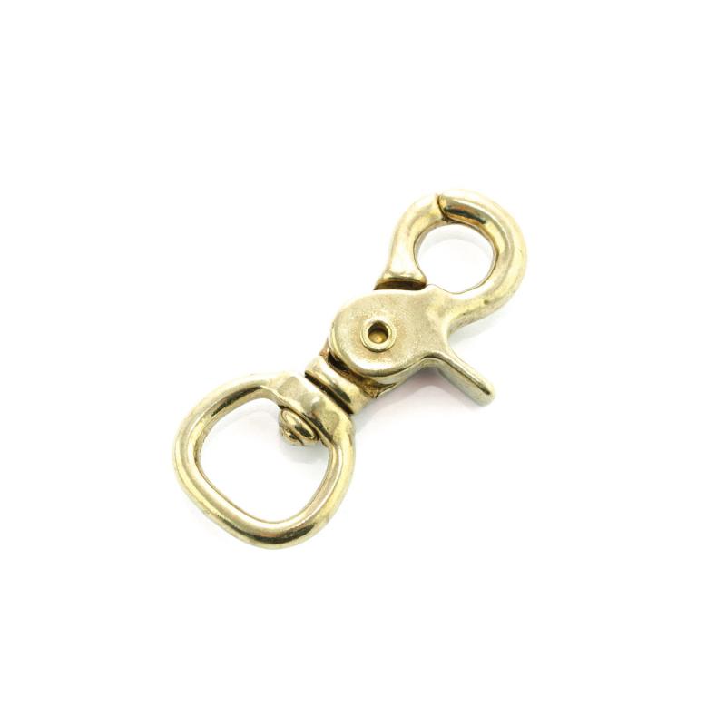 Scissor Snap With Round Swivel