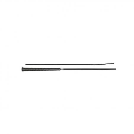 Dressage Whip Non Slip Handle Golf Style Black Mat Core