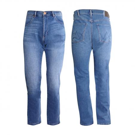 Wrangler Man Jeans "arizona Classic Straight Stretch" Wash Model