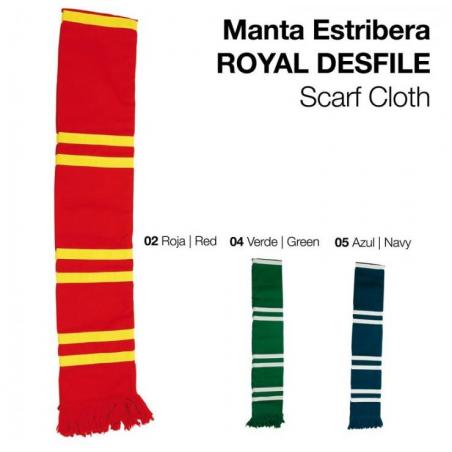  Manta Estribera Royal Desfile