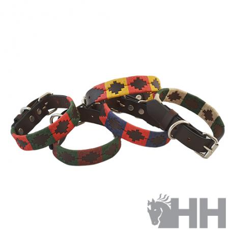 Collar Lexhis Para Perros Cuero Modelo Navajo