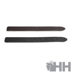 Latiguillos Cincha Cuero Cromo