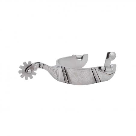 Fg Reining Show Spurs Engraved Trim Women