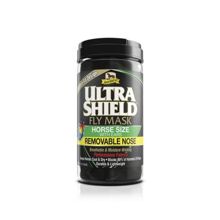 Absorbine "ultrashield" Máscara De Mosca Con Orejas Y Protector Nasal