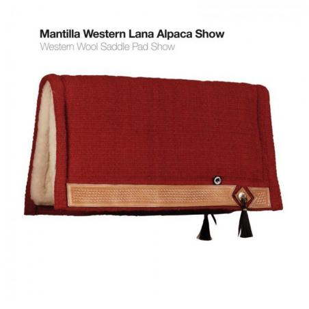  Mantilla Western Lana Alpaca Show Ss00066a