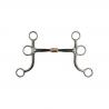 Pool's Western Stainless Steel Bit Roller Copper Flat Rods
