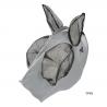 Professional's Choice Comfortfit Lycra Fly Mask
