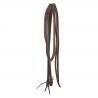 Pool's Reins Heavy Ends Deep Oil Leather. Width Cm. 1,9. Length M. 2.20