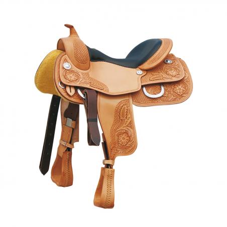 Pool's Genuine Reiner Flowers 555 Saddle