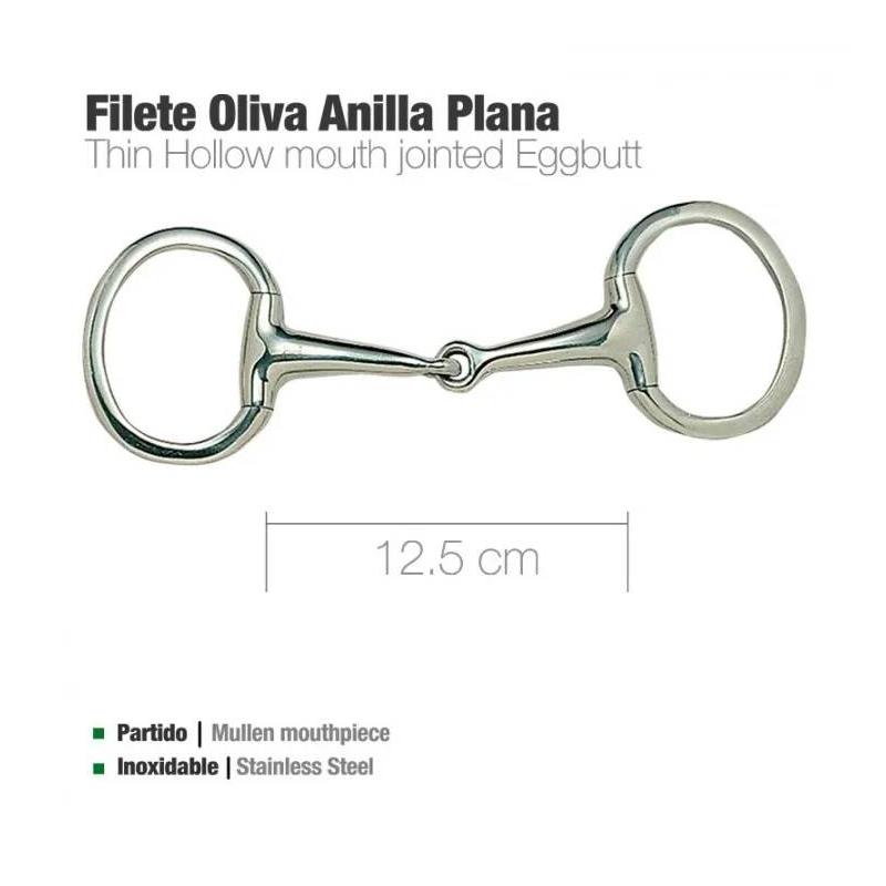 Filete Oliva Inox 21955 12.5Cm