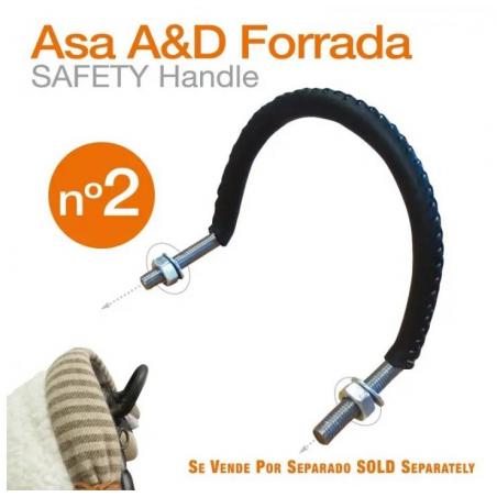 Agarrador Metálico Forrado Para Acoso Nº2