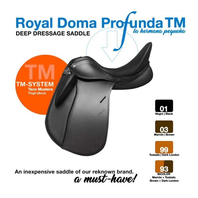 Silla Zaldi Doma Royal Doma Profunda Tm
