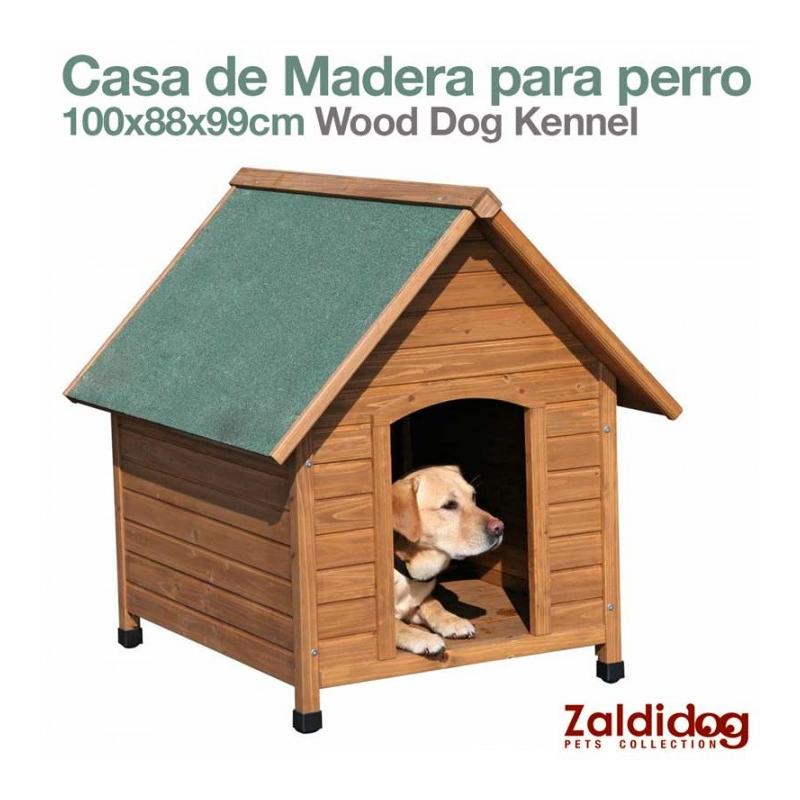 Perro Casa Madera 100X88X99Cm