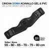 Cincha Doma Acavallo Gel & Pvc Ac562 Negro