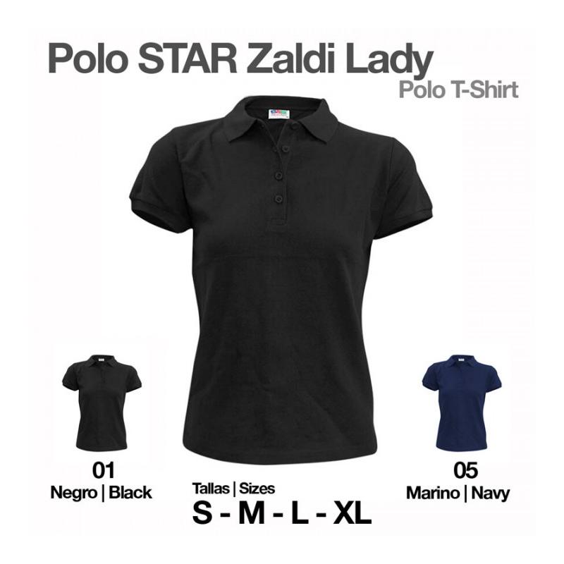 Polo Star Zaldi Lady Manga Corta