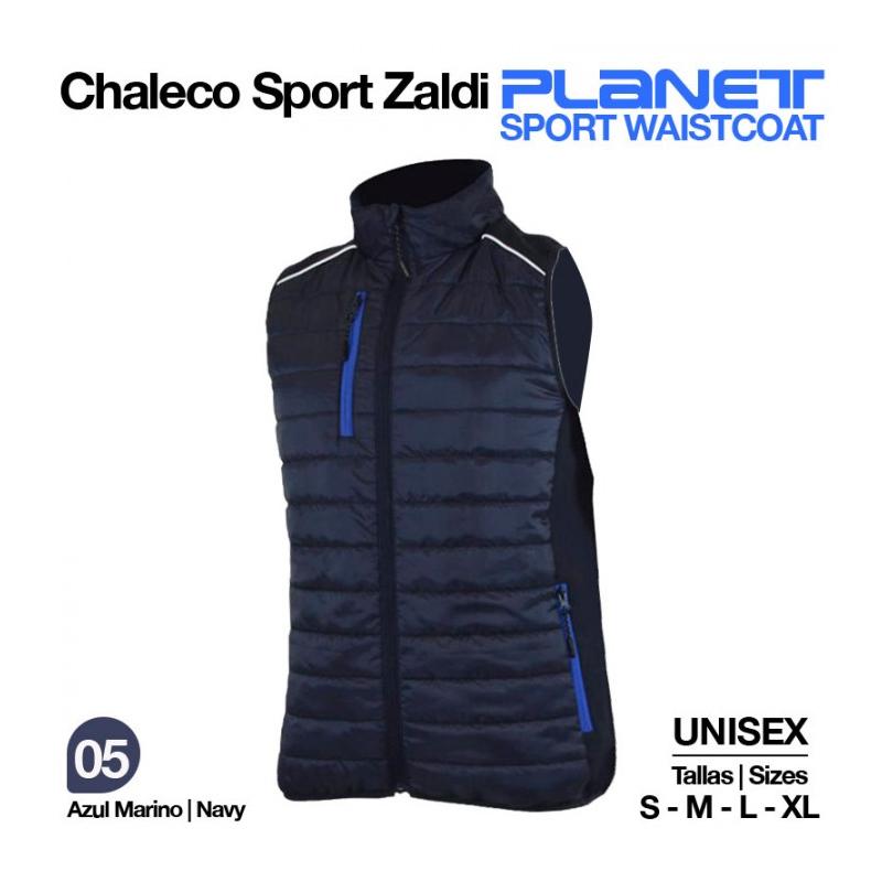 Chaleco Sport Zaldi Planet Unisex Azul