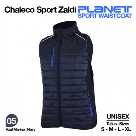 Chaleco Sport Zaldi Planet Unisex Azul