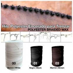 Hilo Polyester Encerado Para Trenzar 