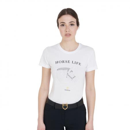 Diamonds Horse Life Woman T-Shirt