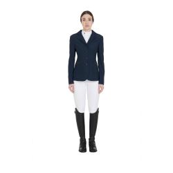 Perforated Woman Riding Jacket