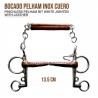 Bocado Pelham Inox Cuero Ps2501102